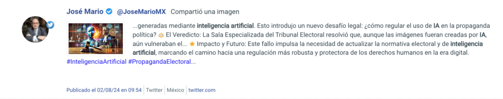 discusiones sobre el uso de inteligencia artificial (IA) en temas negativos. 